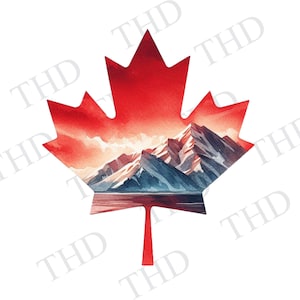 Kanadische Ahornblatt Flagge/Clipart/PNG/JPG Datei Bild/Grafik/Design