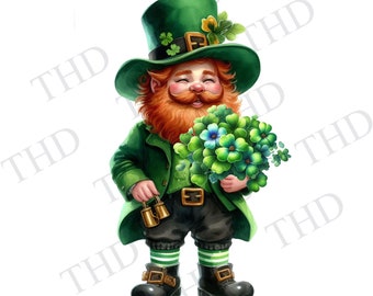 St. Patrick's Day Leprechaun png/clipart/graphic/design