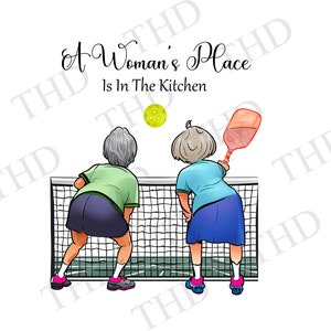 Divertente Pickle Ball Cucina Clipart / Immagine PNG