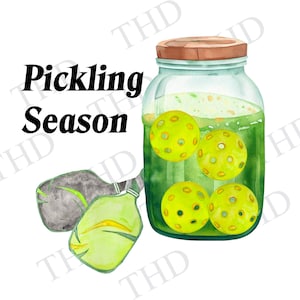 Pickleball PNG, Pickleball Clipart for Sublimation/Heat Press