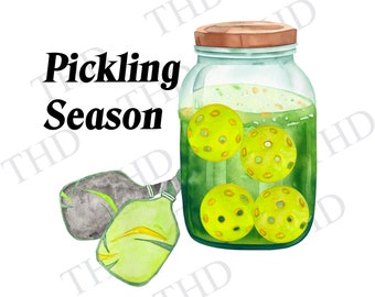 Pickleball PNG, Pickleball Clipart für Sublimation / Transferpresse