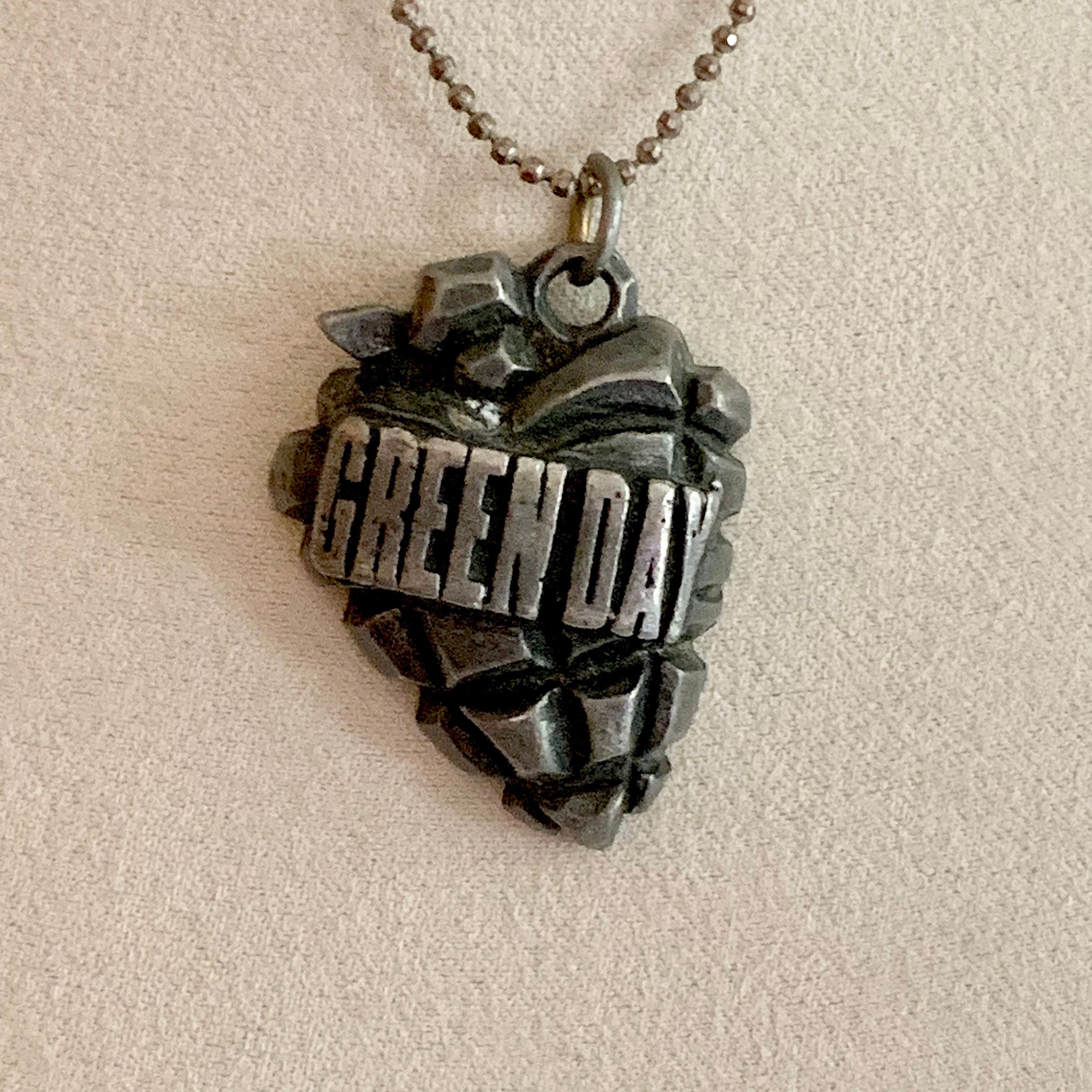 Green day best sale necklace