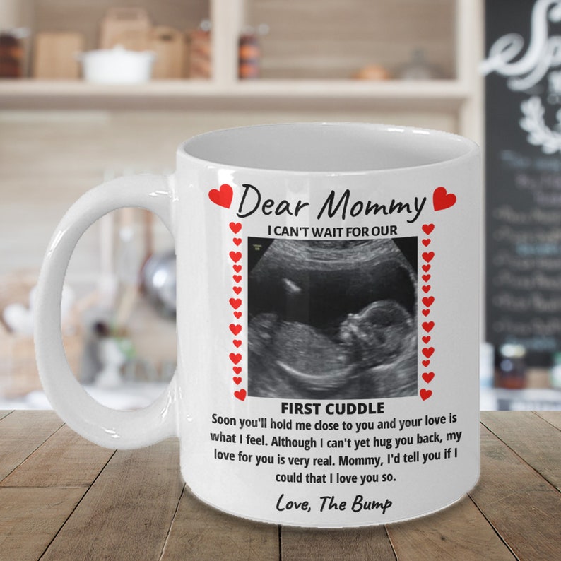 Personalized Mom To Be Mug New Mom Gift Ultrasound Baby Etsy