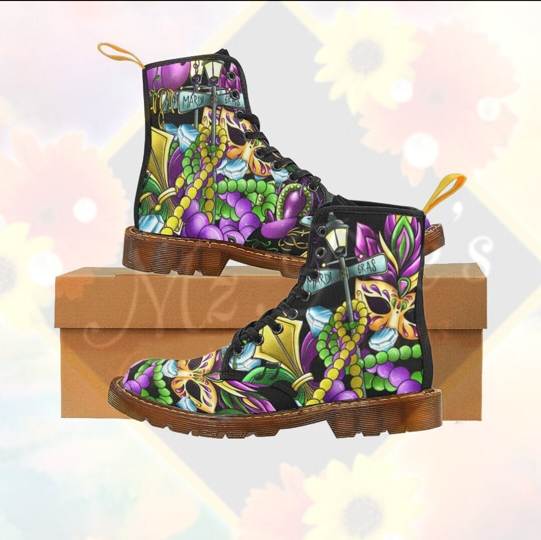 infant mardi gras boots