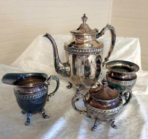 Sheridan silver plated tea set cheap