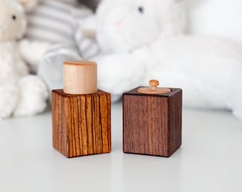 Pincer & Palmer Blocks - Wooden Baby Toy