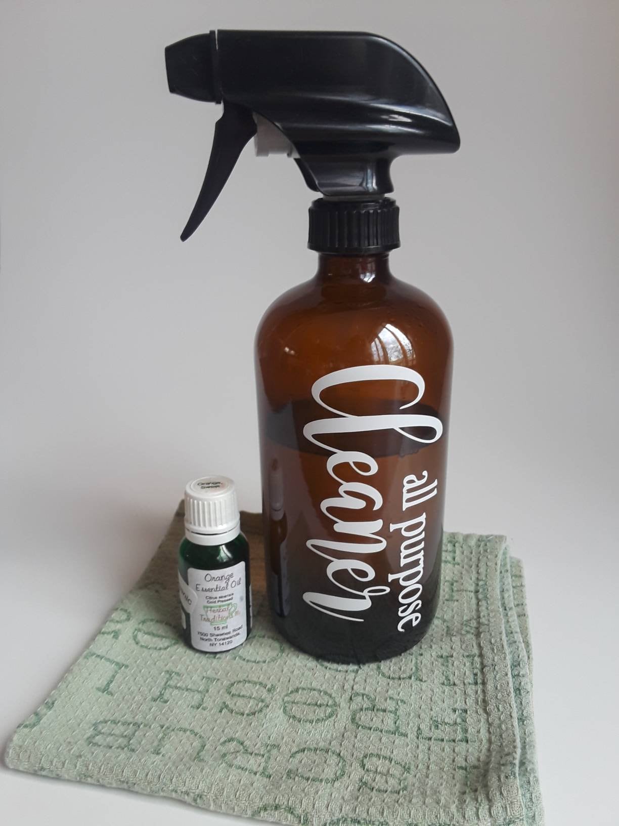 All purpose cleaner label Custom label for glass spray Etsy