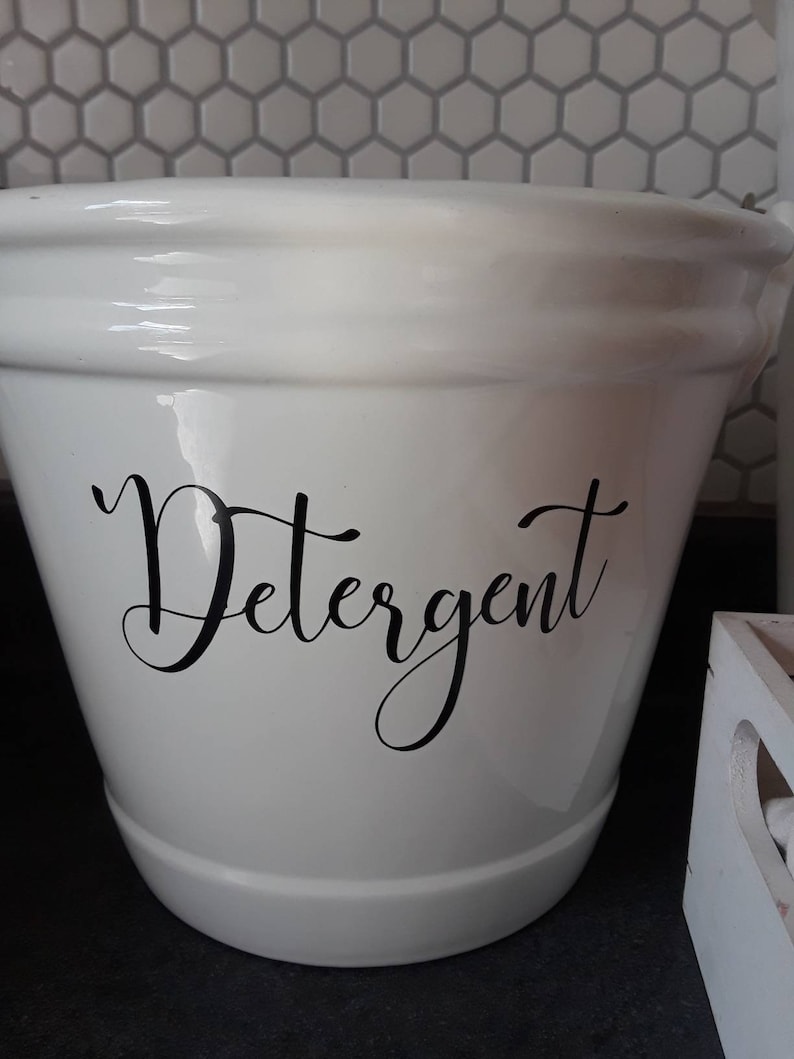 Laundry Supplies Laundry Decals Laundry Room Labels Etsy