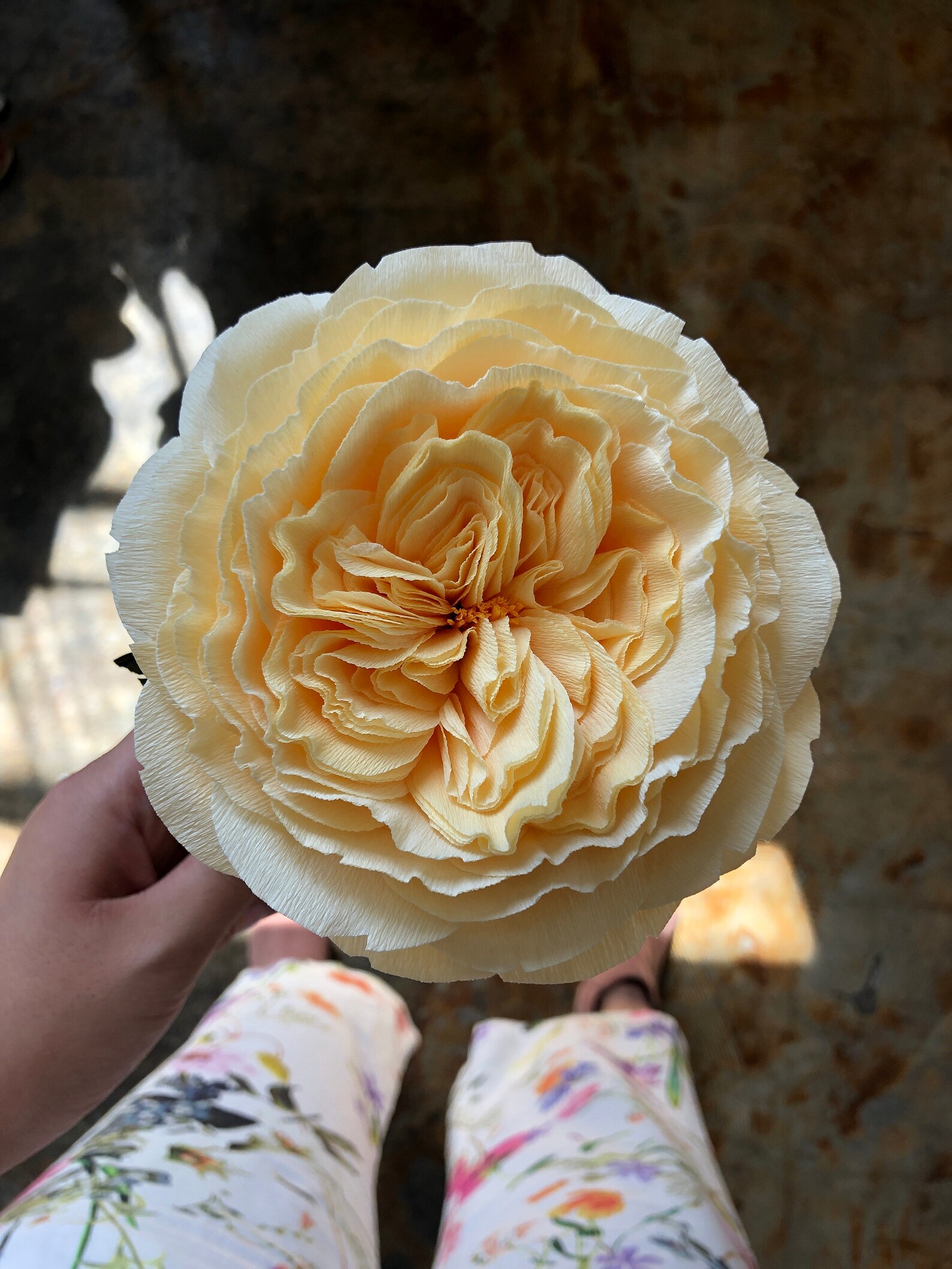 Crepe Paper Juliet Rose Paper Flowers for Home Decor or Etsy