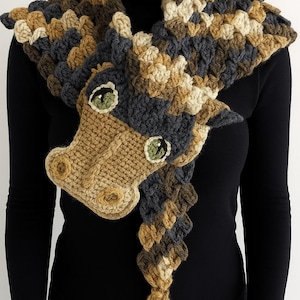Handmade Dragon Shawl for Fantasy Lovers and Cosplay Fans, Unique Crochet Wrap