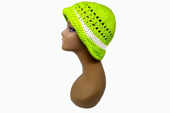 Lemon Crochet Bucket Hat | Etsy Australia