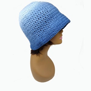 Crochet Bucket Hat, Fall Hat, Jeans Style Hat
