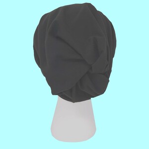 Messy Bun Beanie, Slouchy Snood Hat