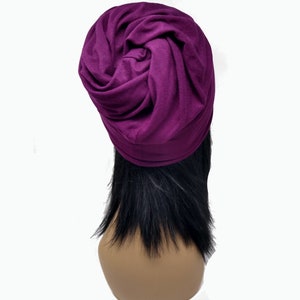 Messy Bun Beanie, Slouchy Snood Hat