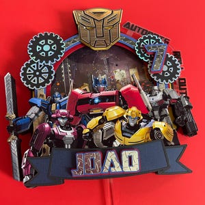 Transformers Cake Topper, Transformers One Cake Topper, Transformer Party, Transformers Party Decor, Transformers Birthday Party, Autobots