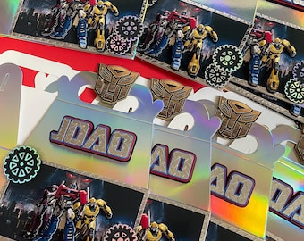 Transformers Favor Boxes, Transformers One Gable Boxes, Transformer Party, Transformers Party Decor, Transformers Birthday Party, Autobots