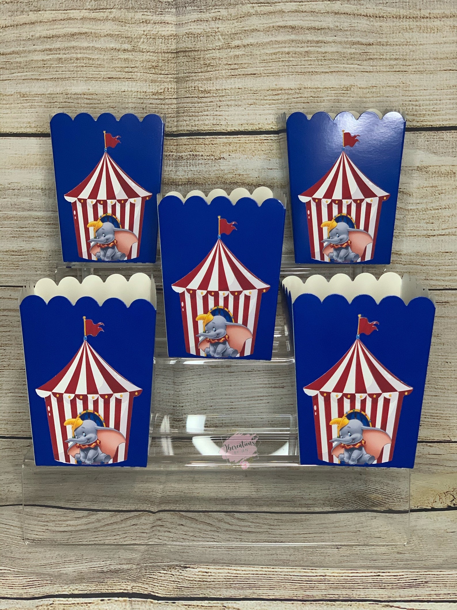 Dumbo Mini Popcorn Boxes Dumbo Party Supplies Dumbo Etsy