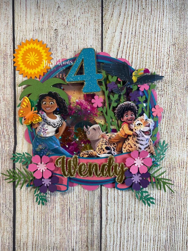 Encanto Cake Topper Encanto Party Decorations Encanto Etsy Canada