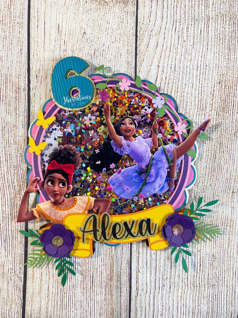 Encanto Cake Topper Encanto Party Decorations Encanto Etsy Canada
