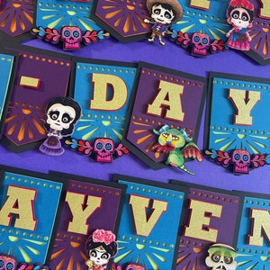 Coco Birthday Banner, Coco Banner, Coco Birthday, Coco Party, Coco Party Supplies, Coco Supplies, Coco Custom Banner, Coco Party Decorations