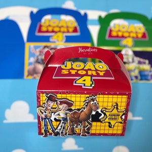 Coffret Toy Story, Boîte à pignons Toy Story, Bonbonnière Toy Story, Cadeaux Toy Story, Décorations de fête Toy Story, Anniversaire Toy Story