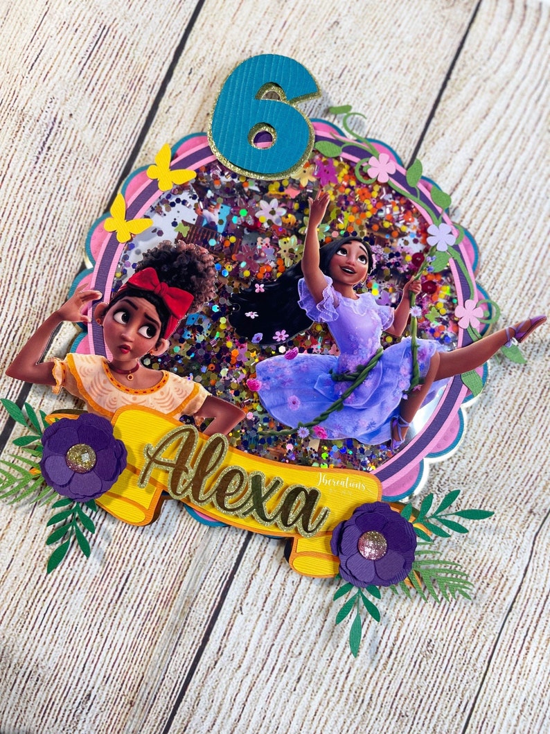 Encanto Cake Topper Encanto Party Decorations Encanto Etsy Canada
