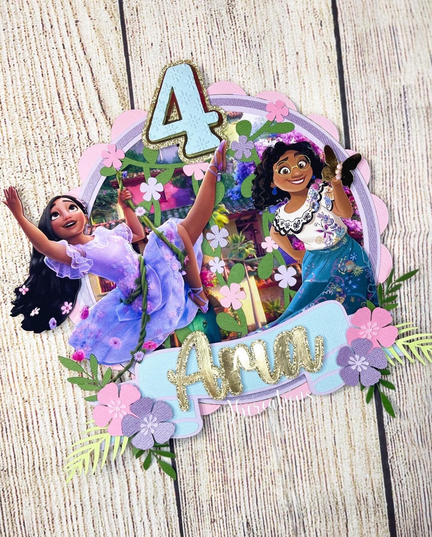 Encanto Cake Topper Encanto Party Decorations Encanto Etsy Ireland