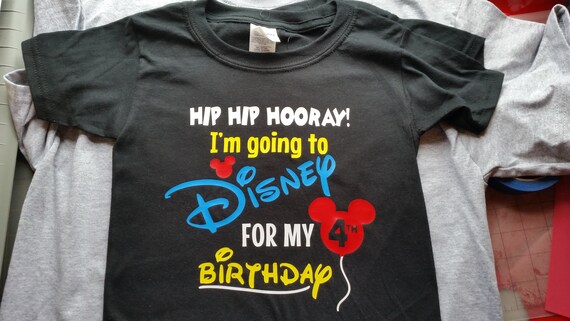 Mens disney birthday shirt Clearance