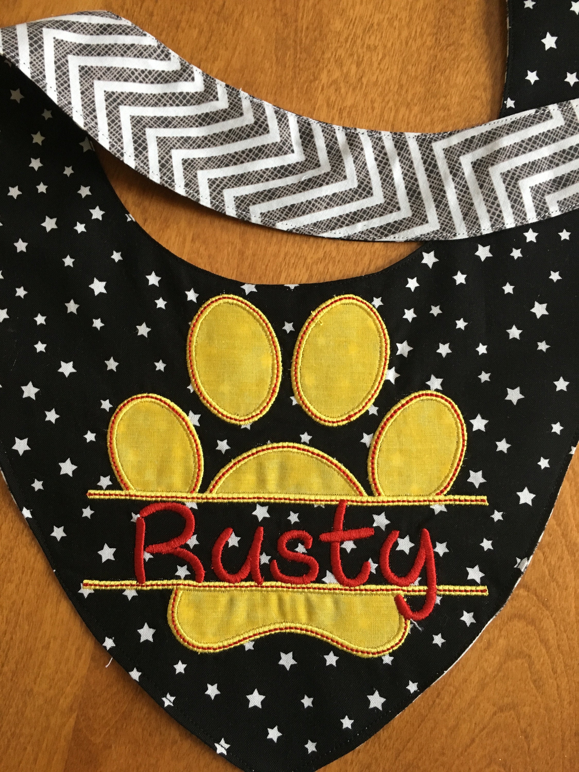Personalized Dog Bandanas Etsy