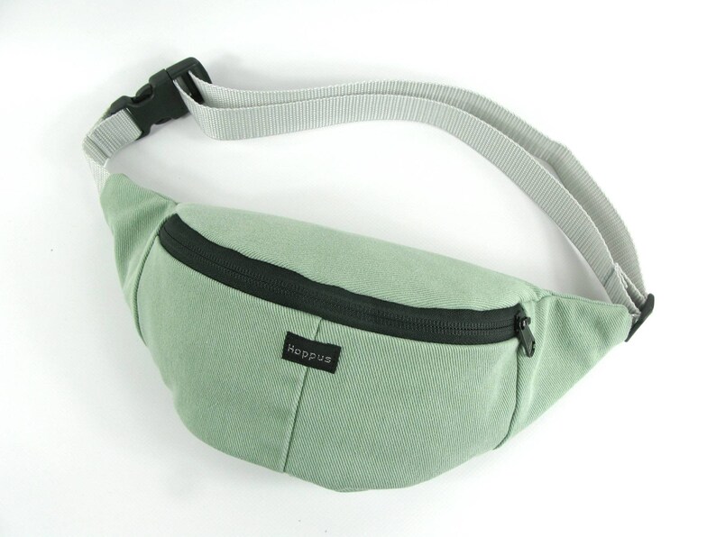 mint green fanny pack