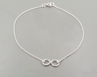 Bracelet Geometric Infinity Silver