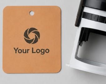Custom Logo Stamp - Self-Inking Stamp or Wood Mount Stamp, starting from 1 inch XO pobn