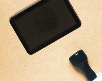 Stamp Pad // Water-based ink pad, use on paper, boxes, cardboard & standard office applications.
