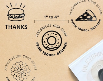 hand writing paper for sale Custom Craft Stamp // Wood Stamp - Laser etched index on wood block with handle - No ink pad included . Suitable for logo stamps.