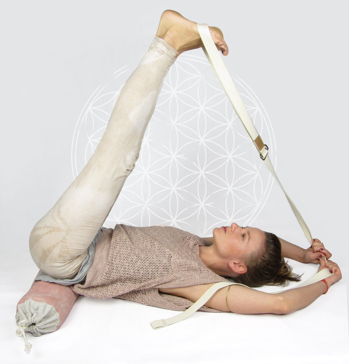 Yoga strap cotton with buckle yoga supplies Etsy