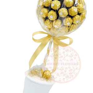 Rocher Pralinen Baum in 2 Größen wählbar Geschenk Geschenkidee Schokolade Geburtstag Weihnachtsgeschenk image 3