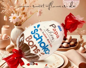 Personalisiertes XXL Schokobon Geschenk Geschenkidee