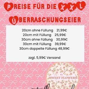 Personalisiertes XXL Überraschungsei Ü-Ei Geburtstag Geschenk Üei Geschenkidee Bild 9