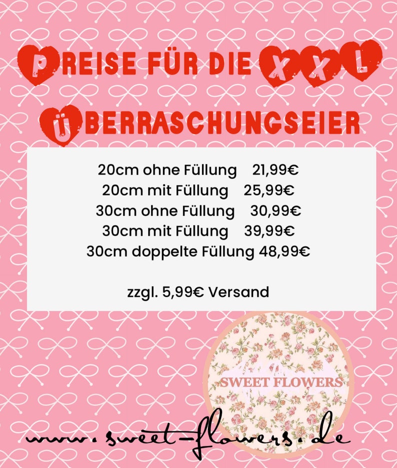 Personalisiertes XXL Überraschungsei Ü-Ei Geburtstag Geschenk Üei Geschenkidee Bild 9