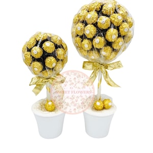 Rocher Pralinen Baum in 2 Größen wählbar Geschenk Geschenkidee Schokolade Geburtstag Weihnachtsgeschenk Bild 8