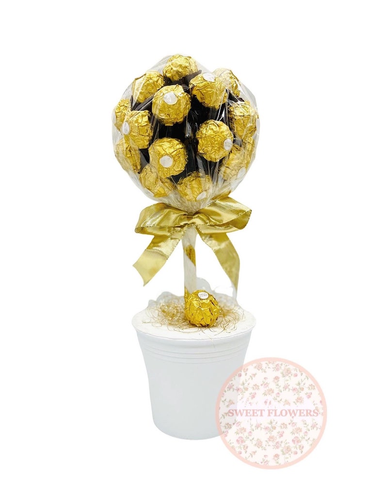 Rocher Pralinen Baum in 2 Größen wählbar Geschenk Geschenkidee Schokolade Geburtstag Weihnachtsgeschenk Bild 9