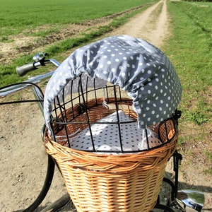 Pfote Sonnensegel Sonnenschutz Hundefahrradkorb von Lüttentüddel® Bild 4