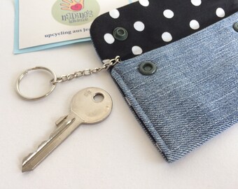 Key case jeans upcycled