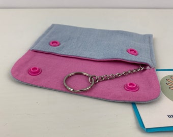 Key bag jeans upcycling, key case