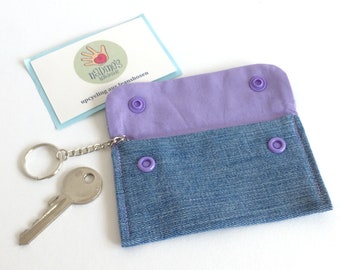 Key case jeans upcycled