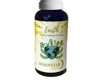 Tierra - Equilibra, fortalece y alinea con la Tierra - Aura Crystal Gem Essence Spray