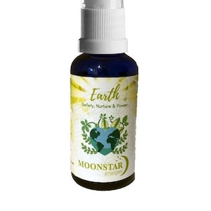 Earth - Balance, strengthen and align with Earth - Aura Crystal Gem Essence Spray