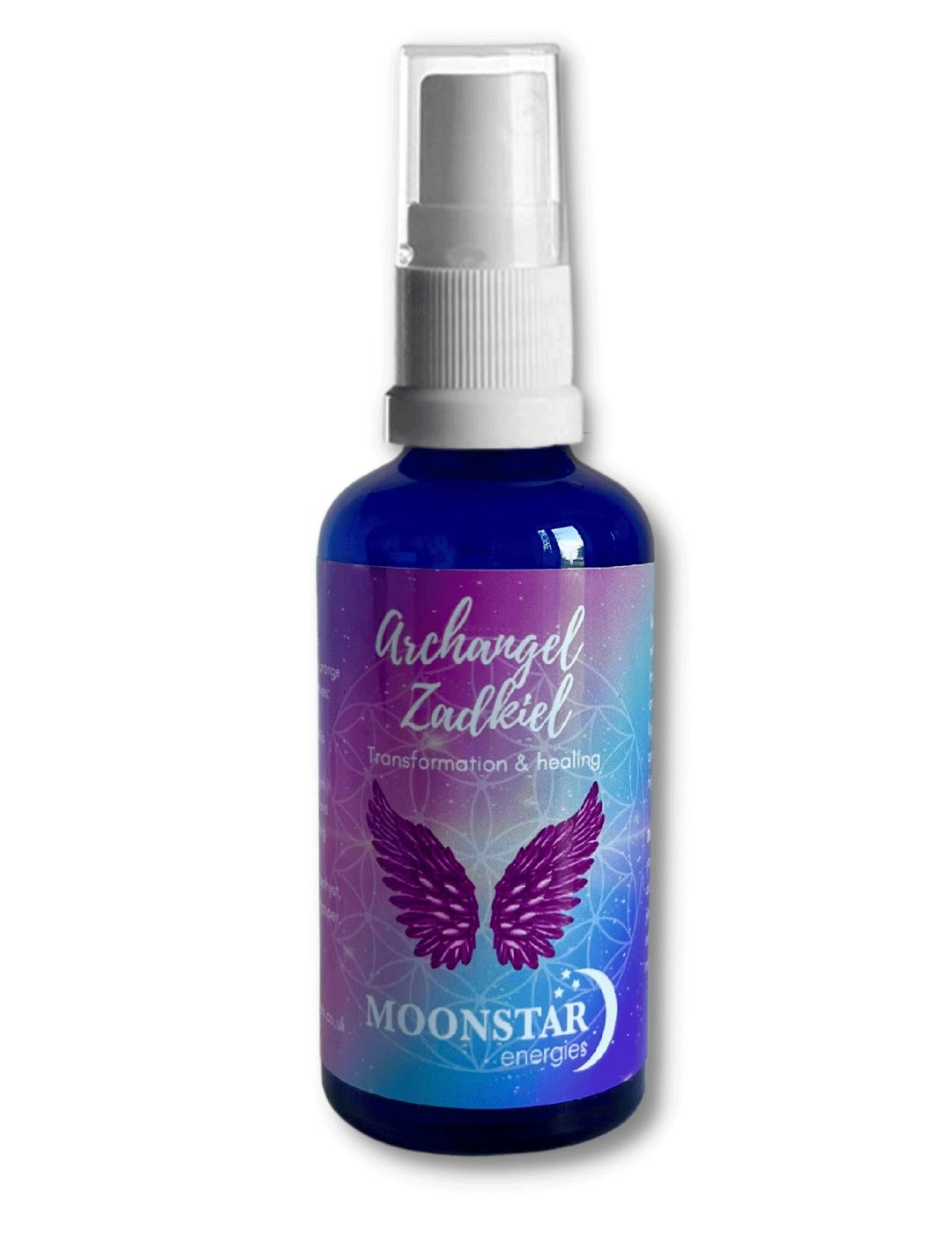 Archangel Zadkiel Aura Crystal Gem Essence Spray - Healing and