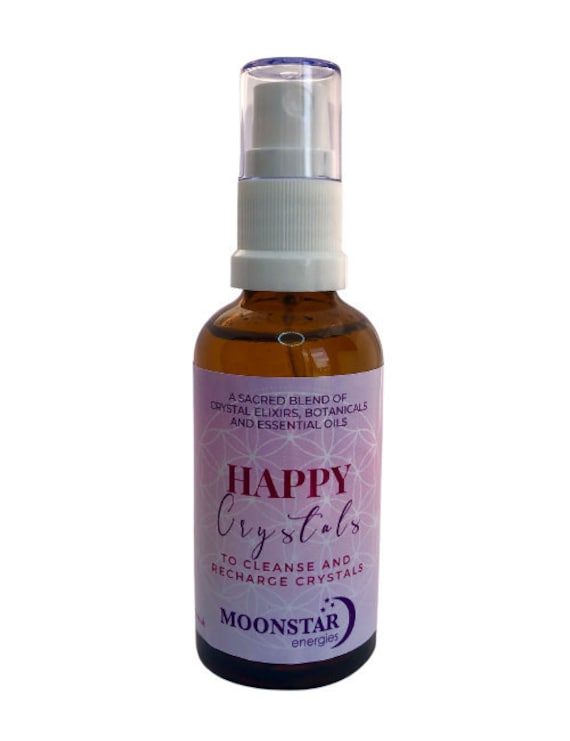 Happy Crystals - Crystal Cleansing and Rejuvenation Spray