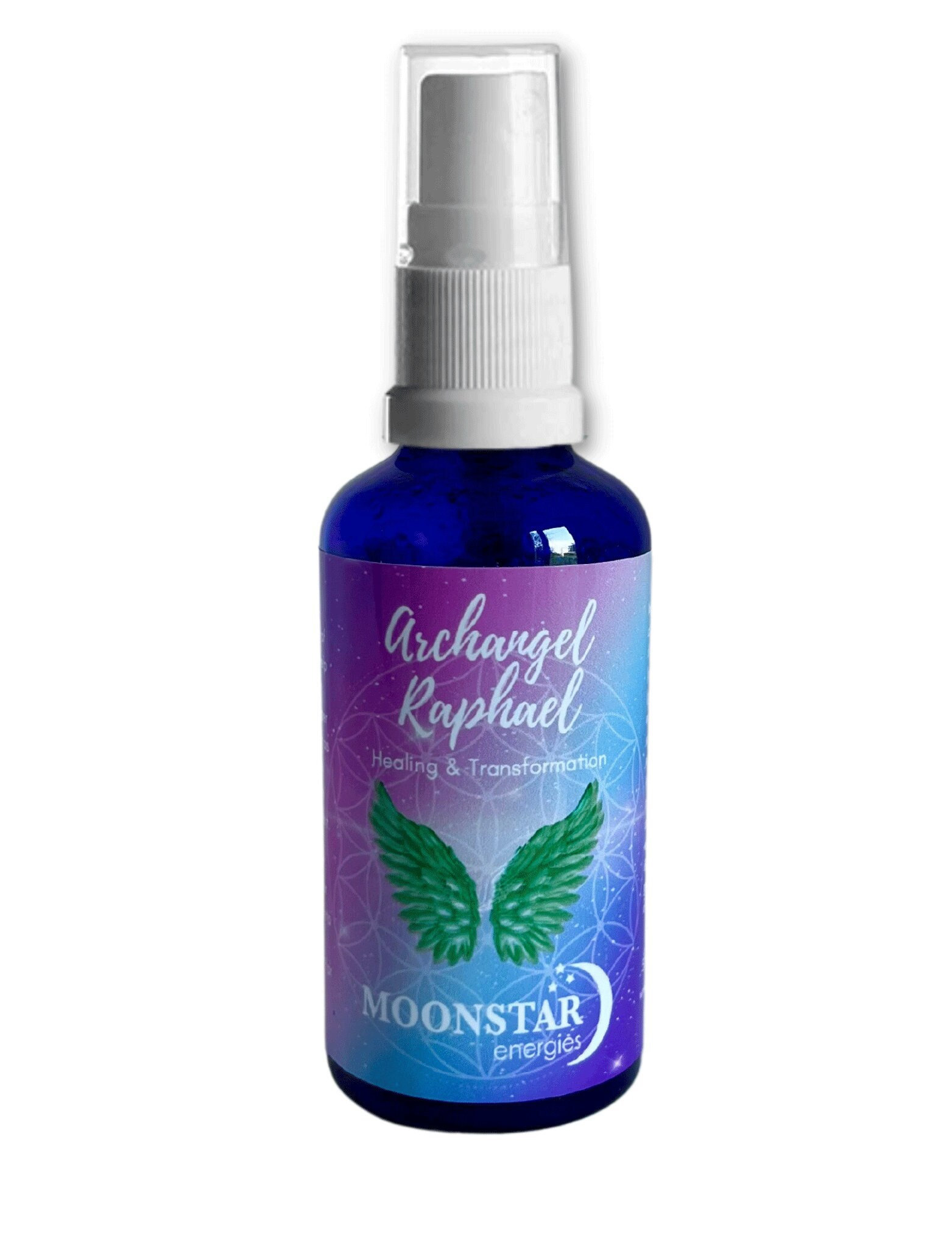 Crystal Raphael Archangel Raphael Aura Crystal Gem Essence Spray - Healing and ...